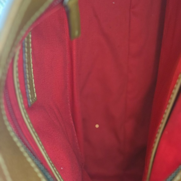 Dooney & Bourke Caramel Leather Satchel - Picture 8 of 11